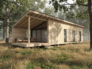 A lodge on Landal Malvern Hills