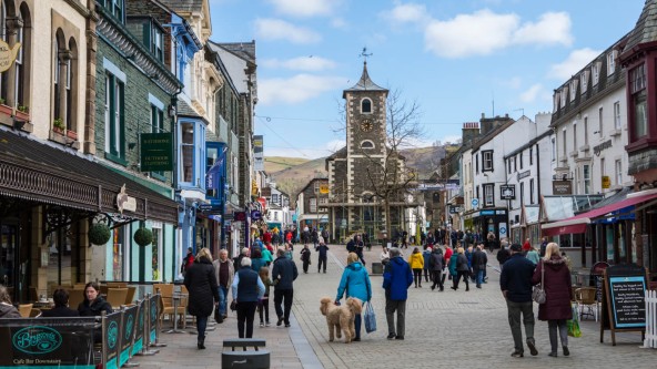 Keswick town centre