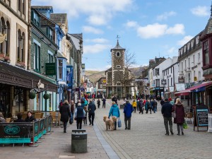 Keswick town centre