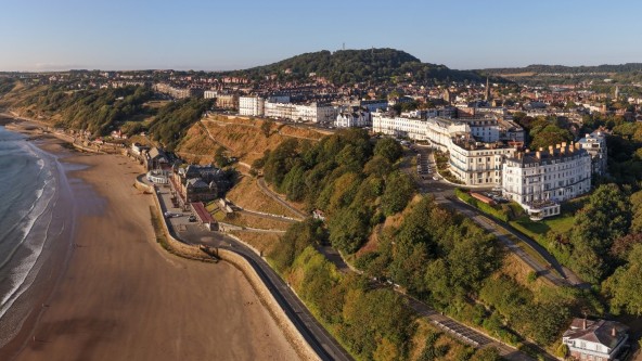 Scarborough's coastline