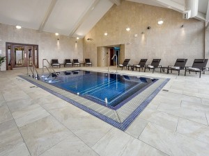 On-site indoor swimming pool