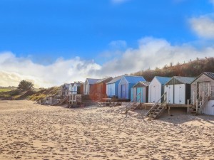 Nearby beach to resort