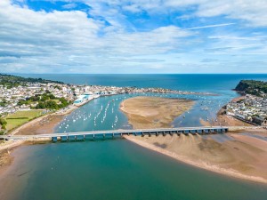 Shaldon Bridge in Devon