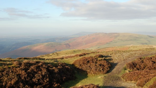 View from the Clwydian Range
