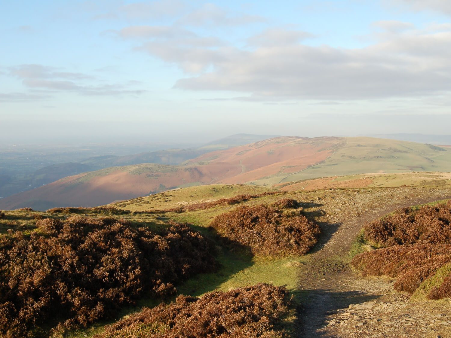 View from the Clwydian Range
