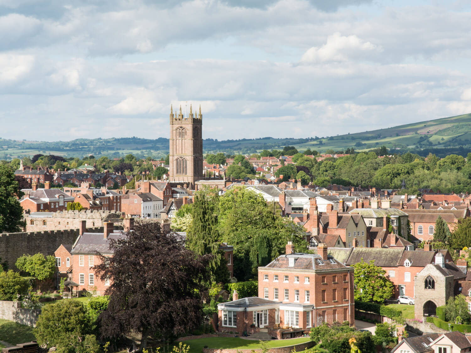 Ludlow town centre