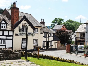 Weobley village