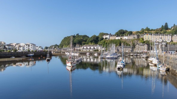 Porthmadog harbour