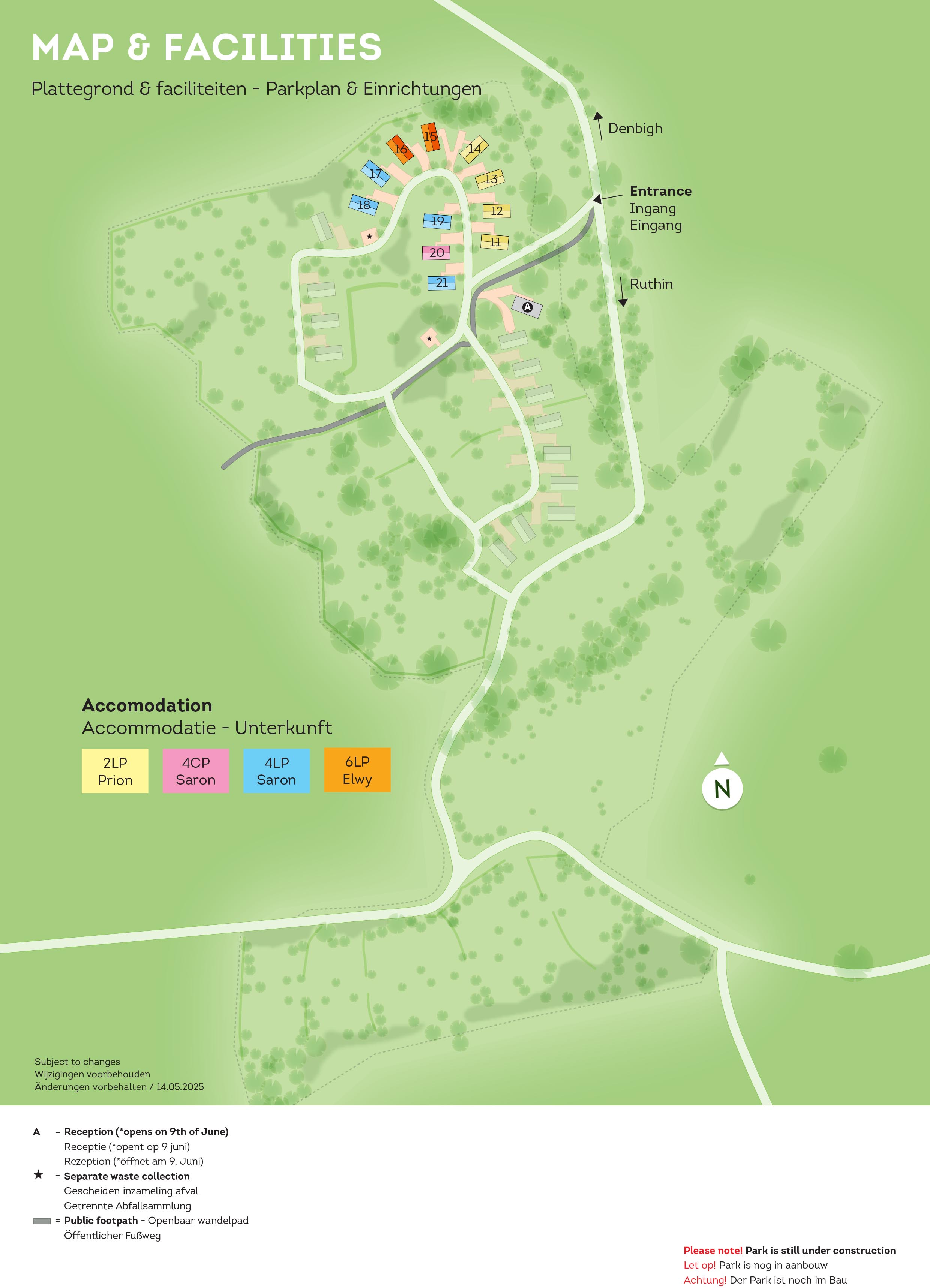 Bryn Morfydd Sitemap