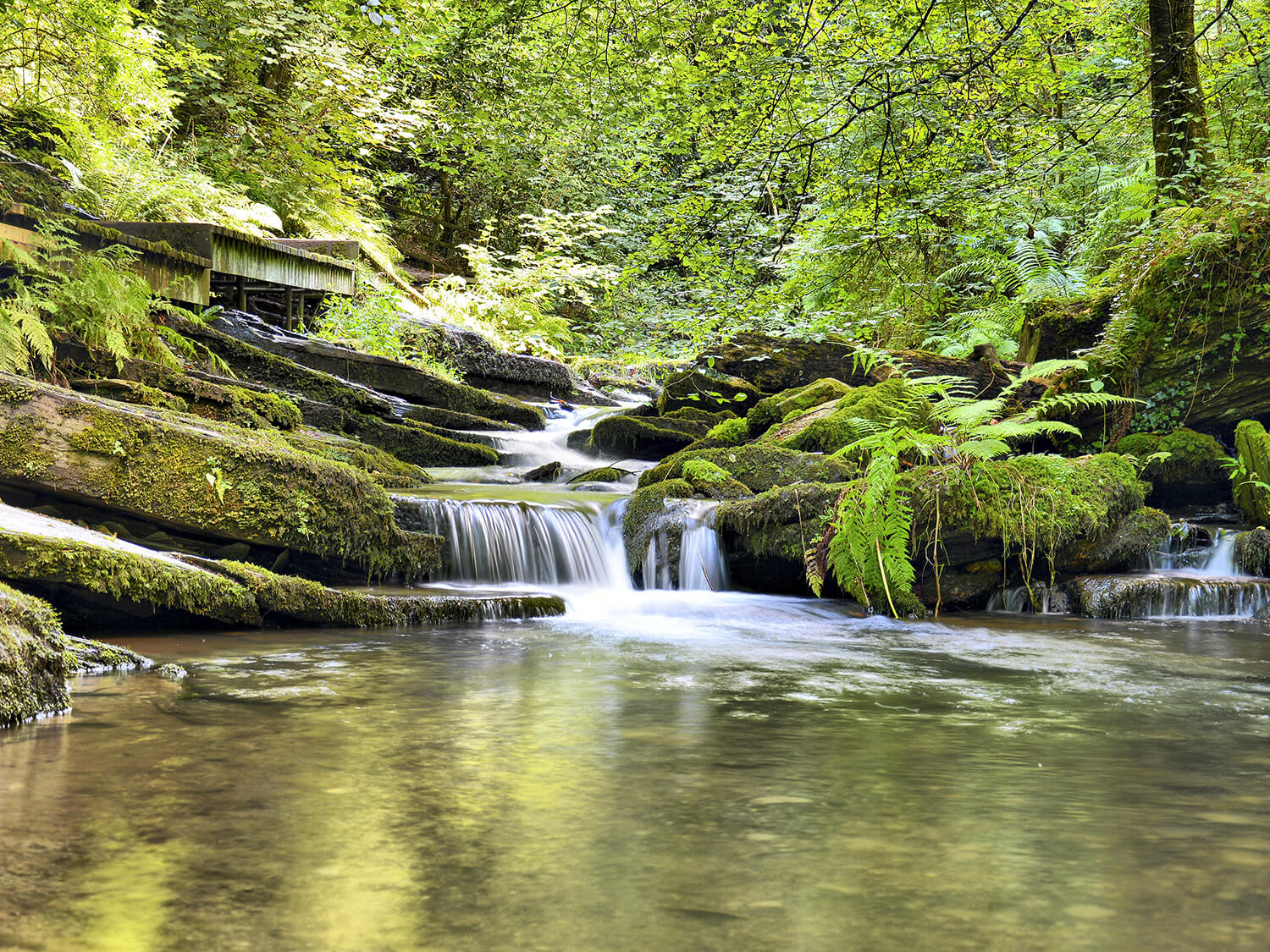 St Nectans Waterfall